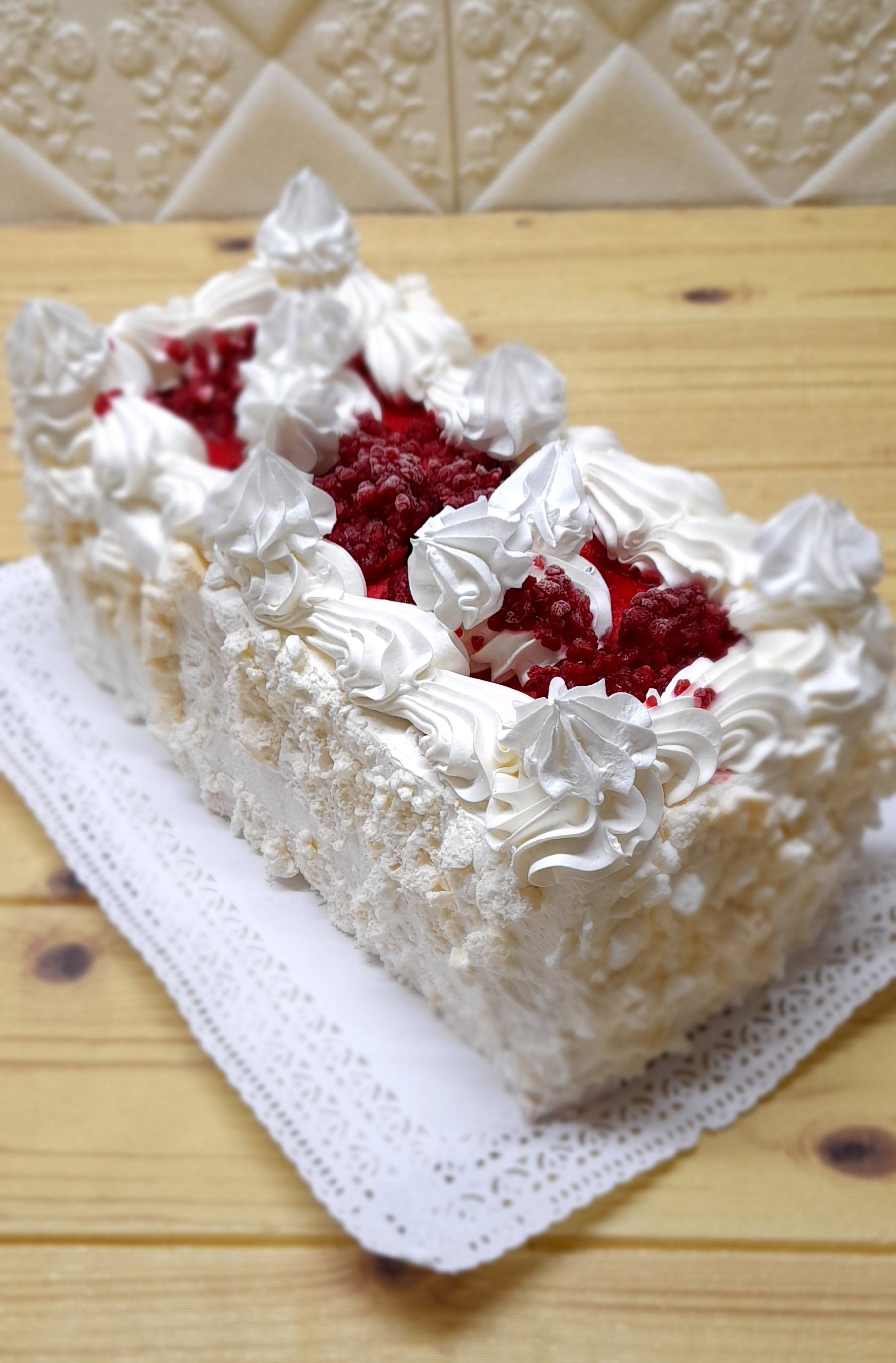 Torta merengue Frambuesa
