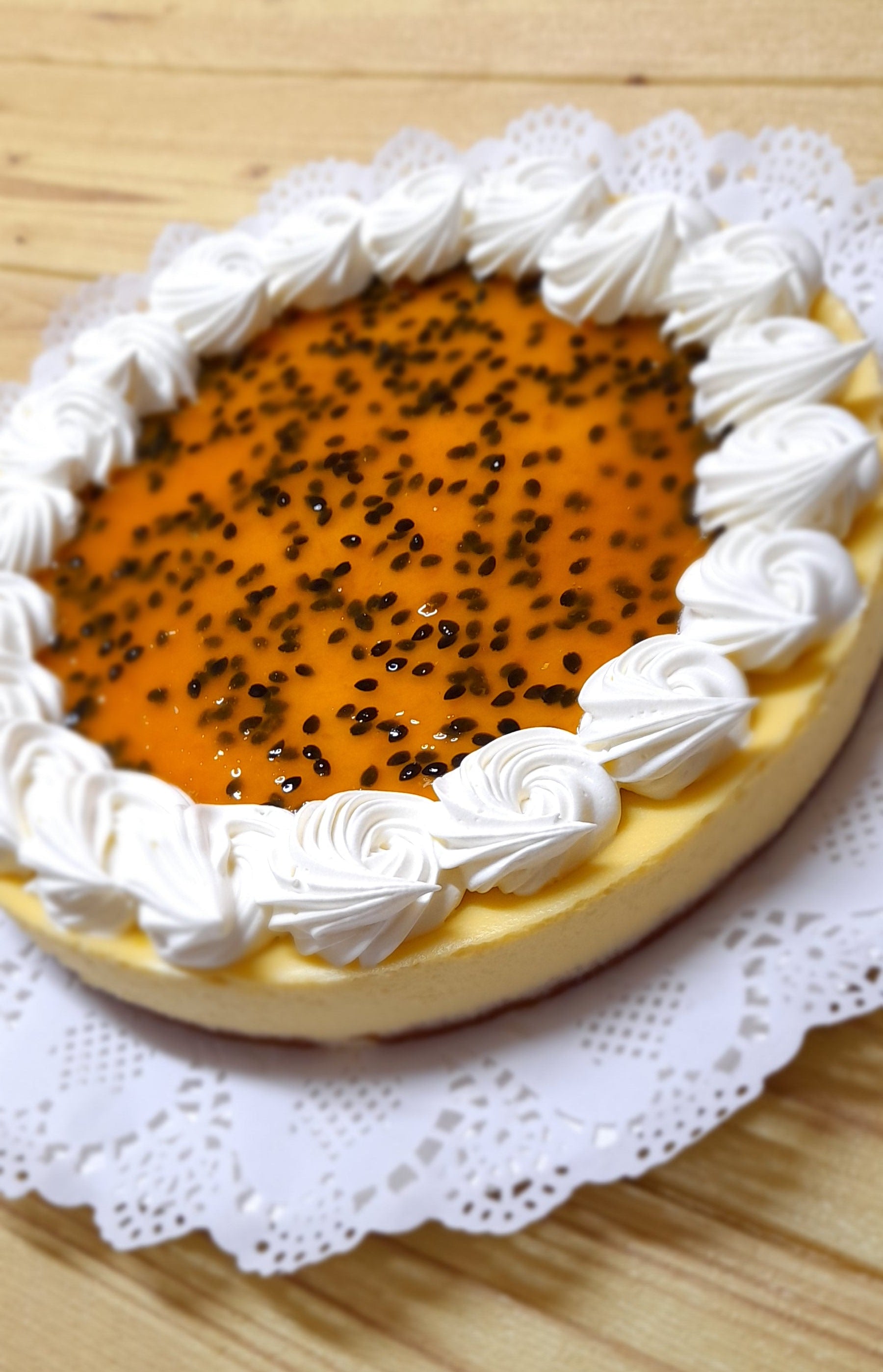 Cheesecake maracuyá